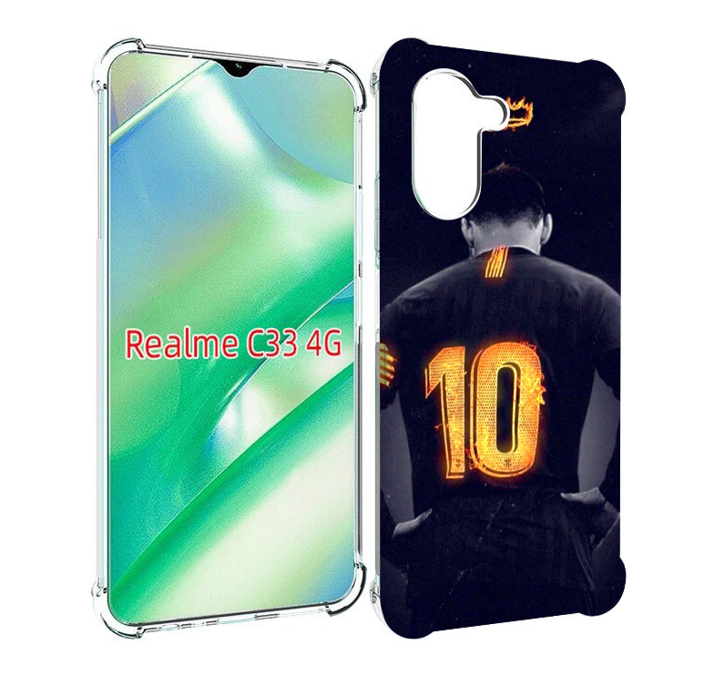 

Чехол MyPads номер-10 для Realme C33 4G, Прозрачный, Tocco