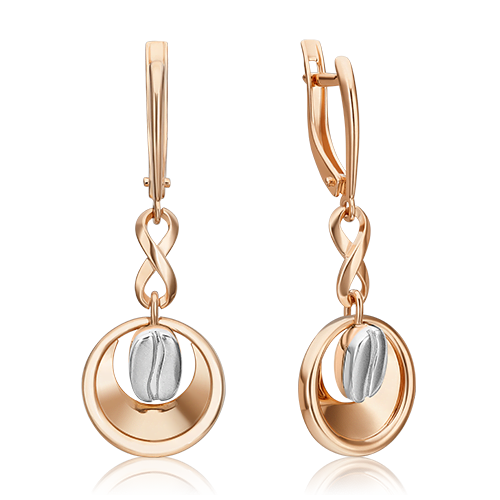 

Серьги из красного золота PLATINA jewelry 02-4927-00-000-1111, 02-4927-00-000-1111