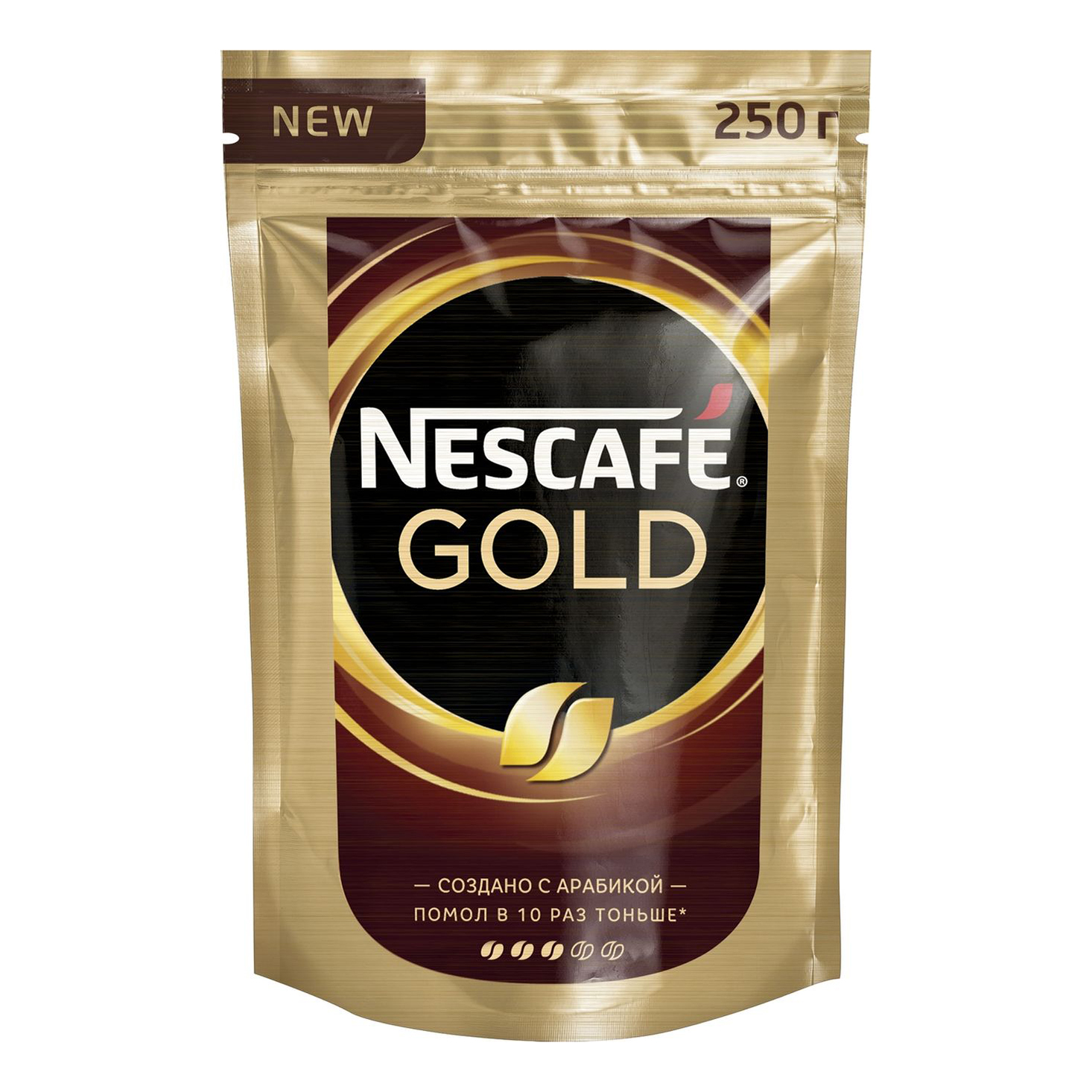 

Кофе Nescafe Gold молотый в растворимый 250 г