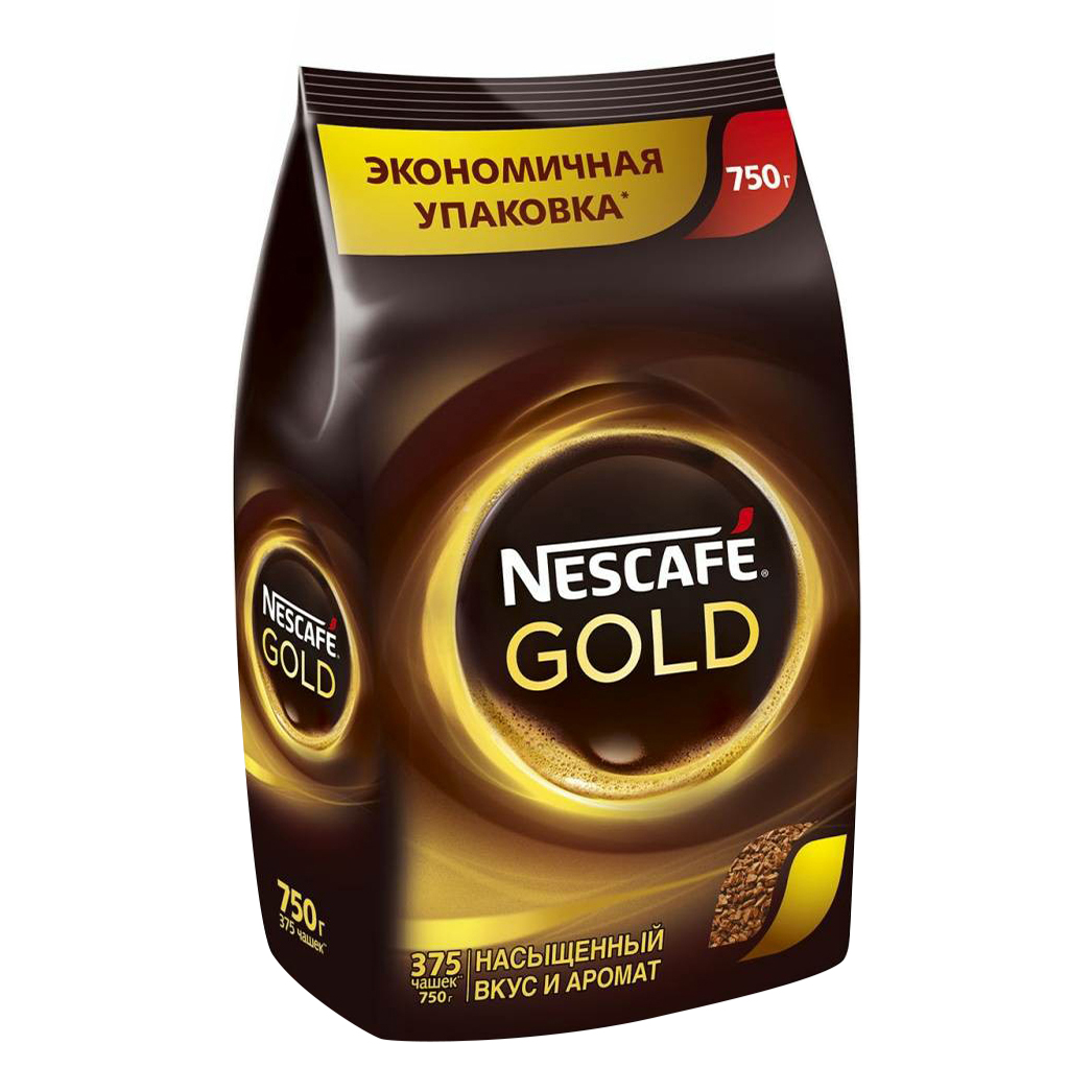 

Кофе Nescafe Gold растворимый 750 г