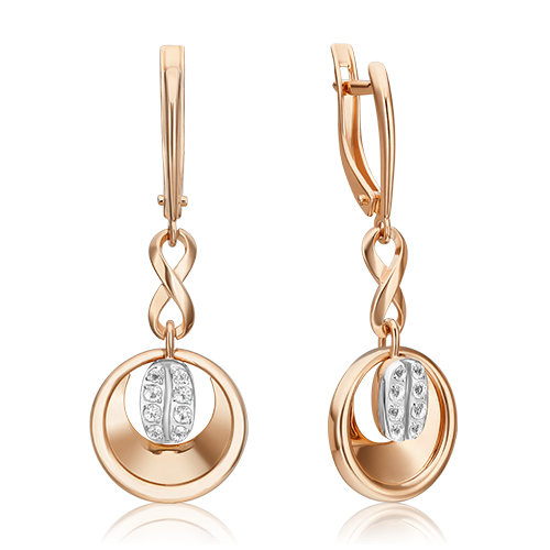 

Серьги из красного золота с топазом PLATINA jewelry 02-4927-00-201-1111, 02-4927-00-201-1111