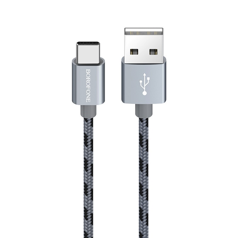 Кабель BOROFONE BX24 Ring USB Type-C Grey