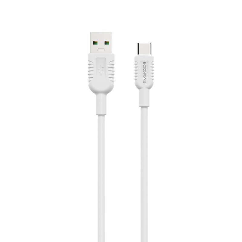 фото Кабель borofone bx33 billow flash usb type-c white