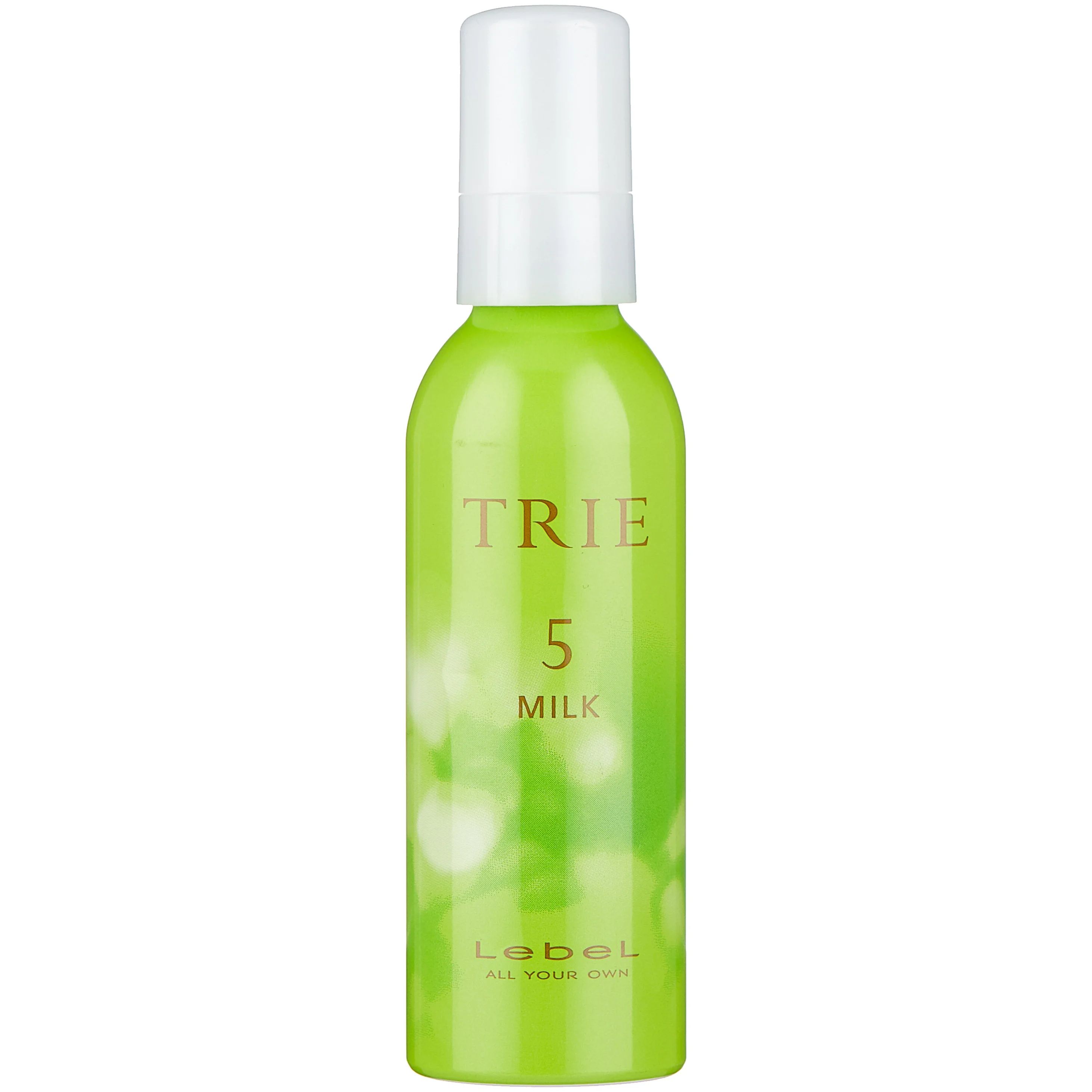 Молочко для укладки волос средней фиксации Lebel Cosmetics Trie Milk 5, 140 мл lebel разглаживающий крем для укладки волос trie tuner cream 0 95