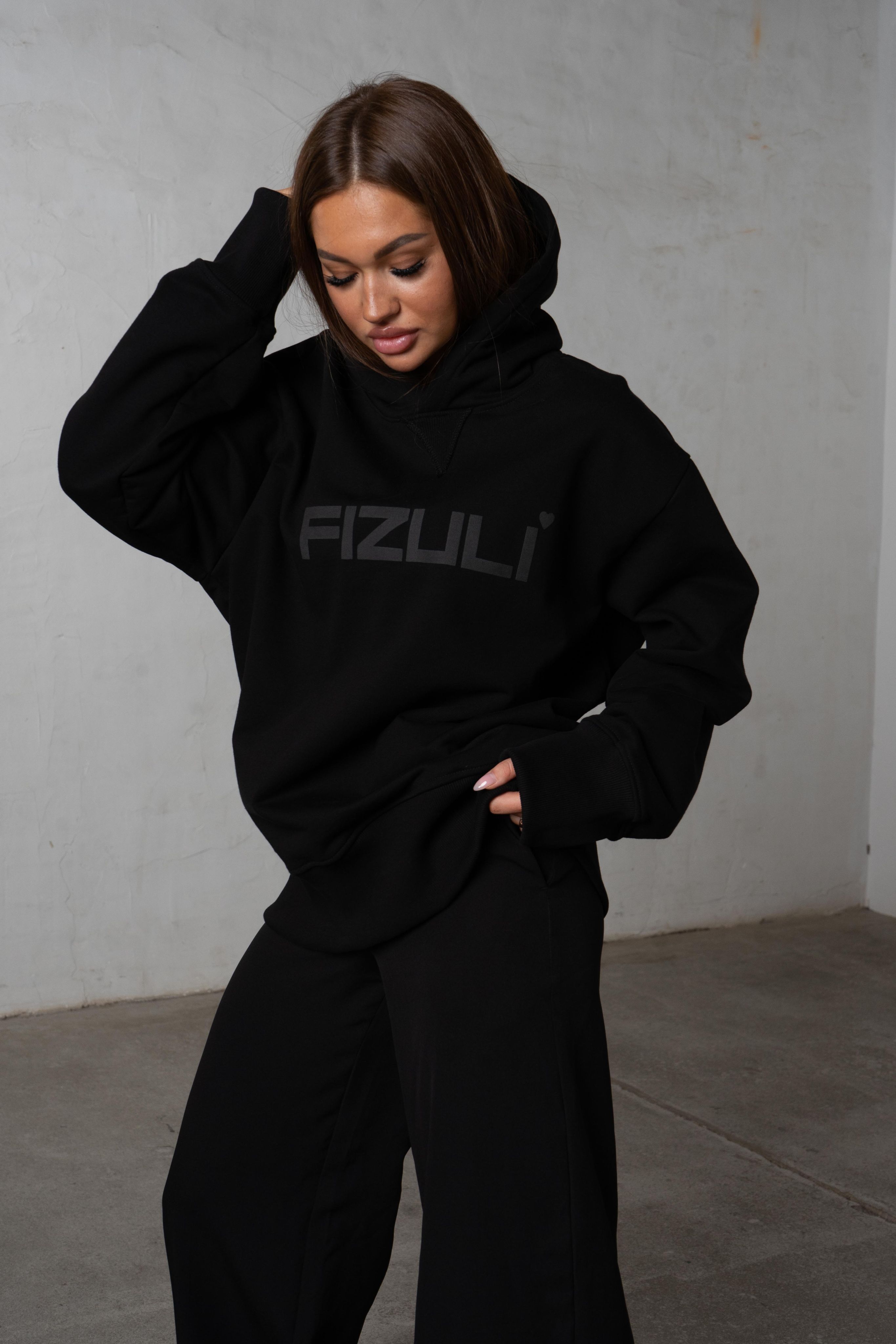 Худи женское FIZULI W-HOODY-FIZ черное L