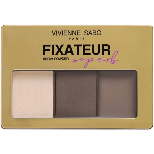 Набор для бровей Vivienne Sabo Fixateur Superb тон 01
