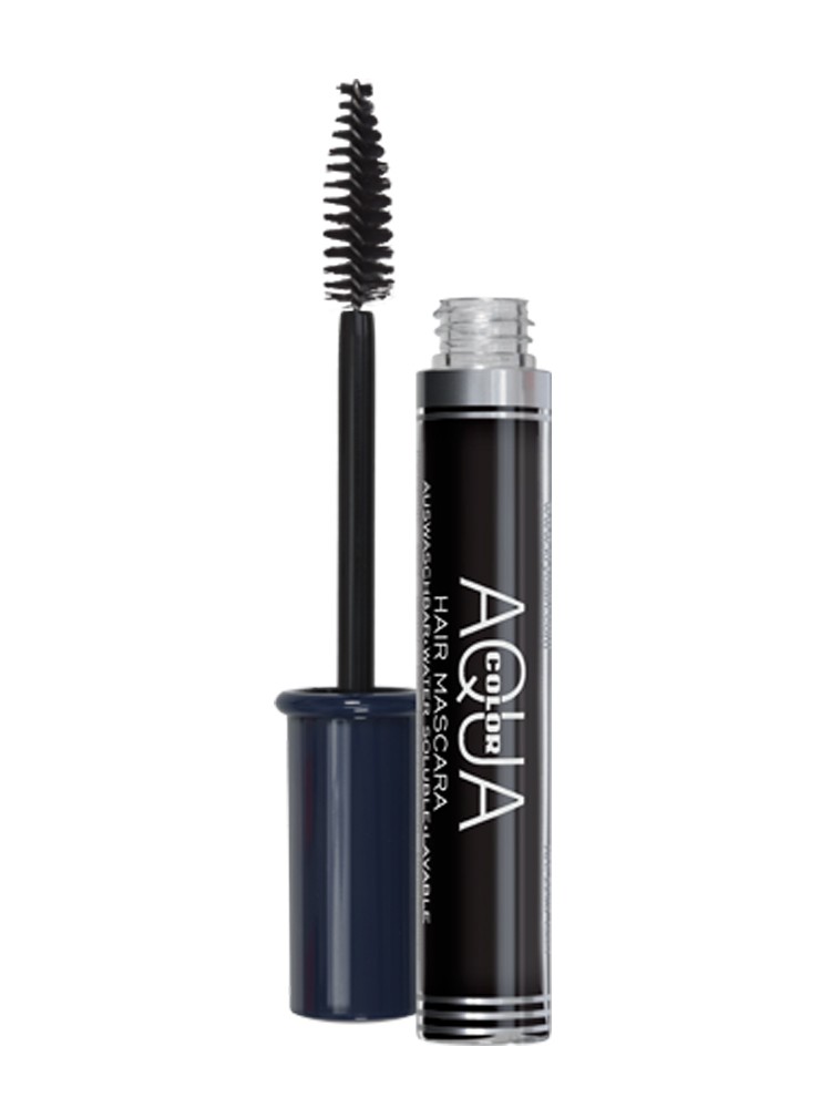 фото Тушь для волос aquacolor hair-mascara 11 ml. (цв: black) kryolan