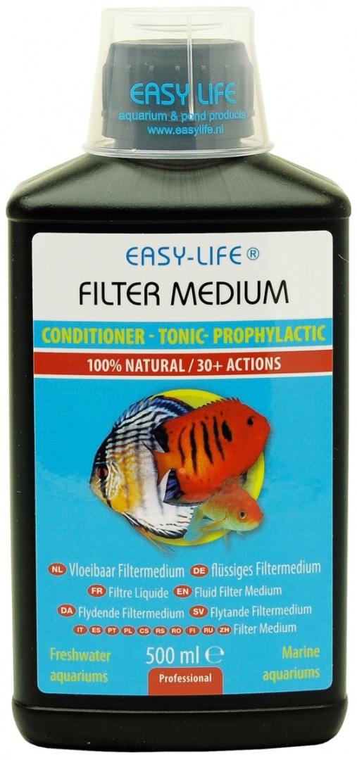 

Кондиционер для аквариума EASY LIFE Filter Medium, универсальный, 500мл, Filter Medium