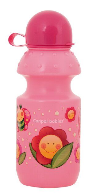 

Поильник спортивный Canpol розовый 12м+ 360 мл, 4/113