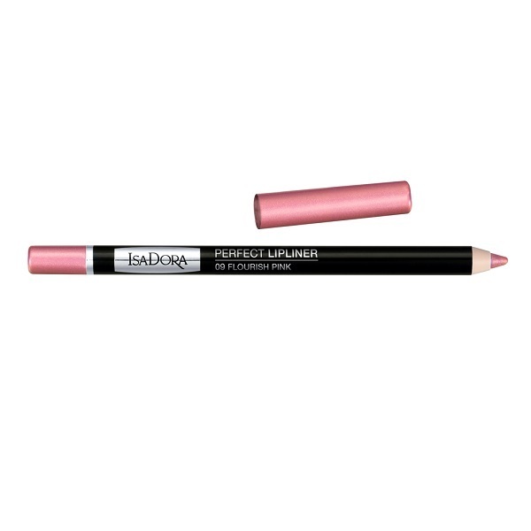 

Карандаш для губ IsaDora "Perfect Lipliner", тон 09 Flourish Pink,1.2 г