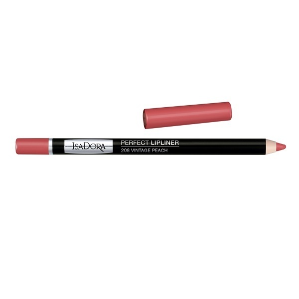 

Карандаш для губ IsaDora "Perfect Lipliner", тон 208 Vintage Peach,1.2 г