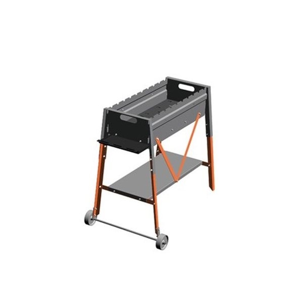 

Мангал Trone Техно-4 1200174 76x55x88 см, Серый