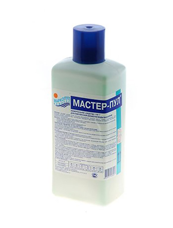 

Средство для чистки бассейна Маркопул Кемиклс Мастер-пул, 1 л