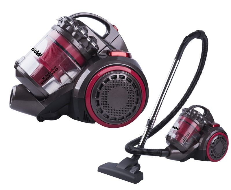 

Пылесос MercuryHaus MC-6697 Black/Red, MC-6697