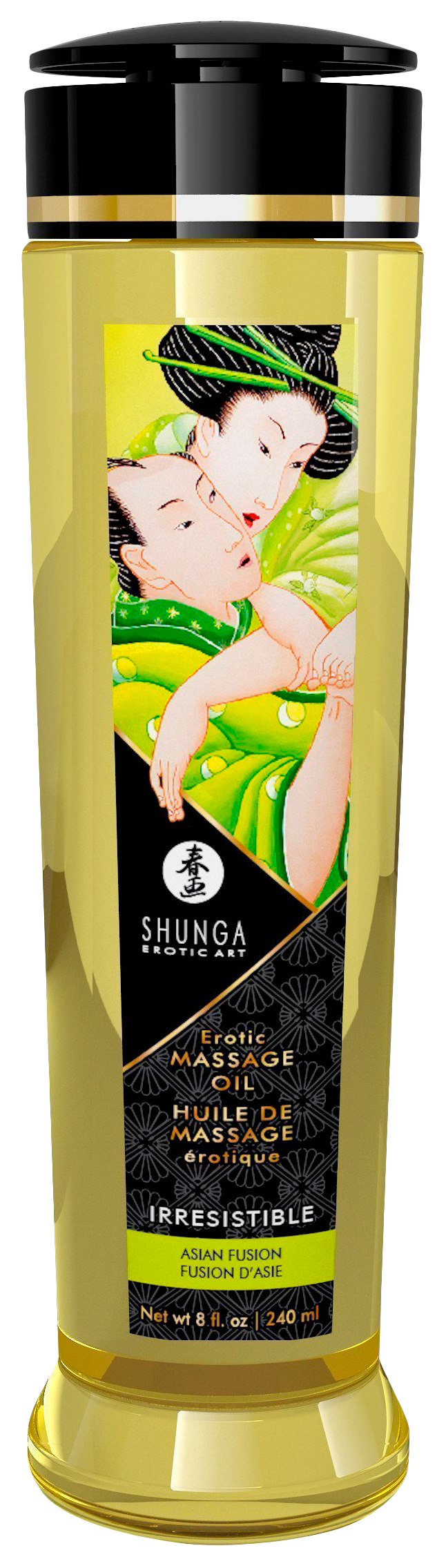 Массажное масло Shunga с ароматом азиатских фруктов Irresistible 240 мл