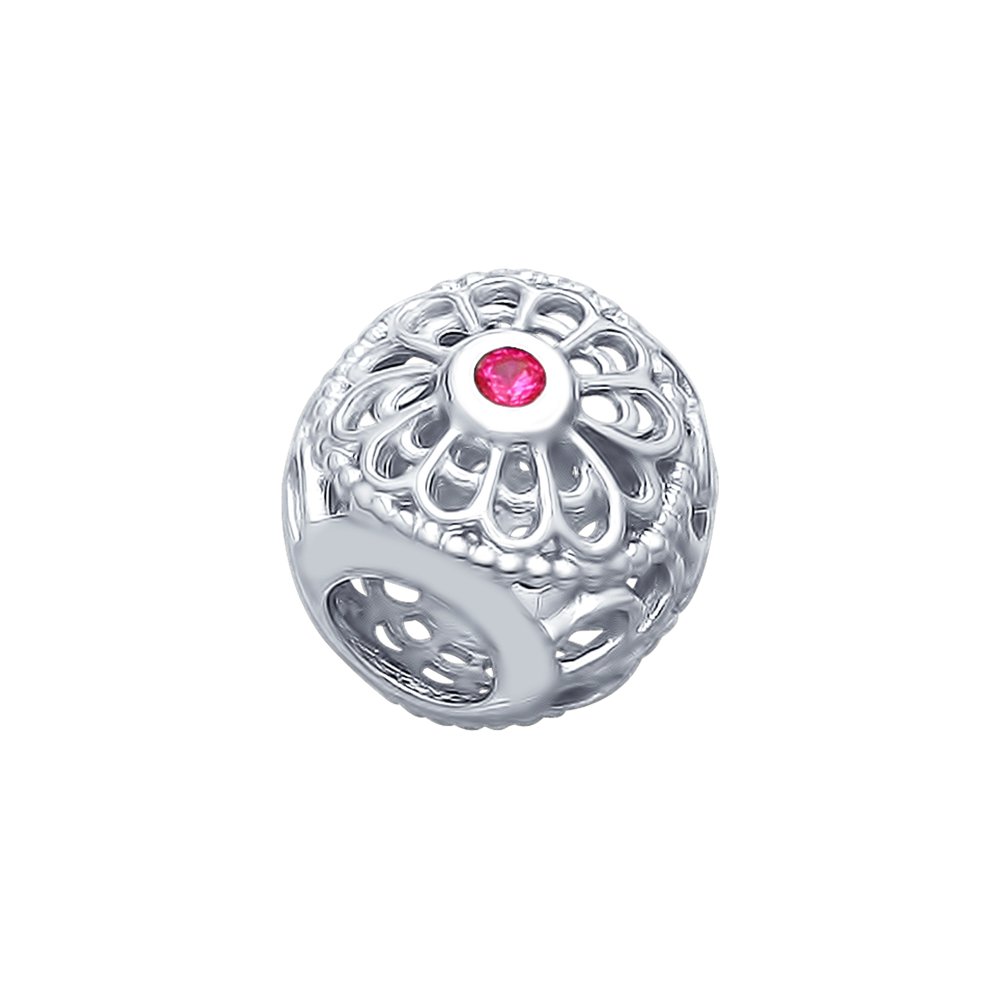 

Шарм из серебра SOKOLOV 94031902, корунд, 94031902