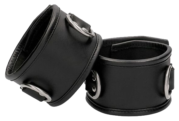 фото Поножи restraint ankle cuff with padlock shots media bv черный