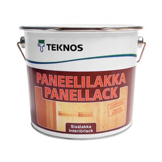 Лак для дерева Teknos Paneelilakka полуматовый (2,7 л)
