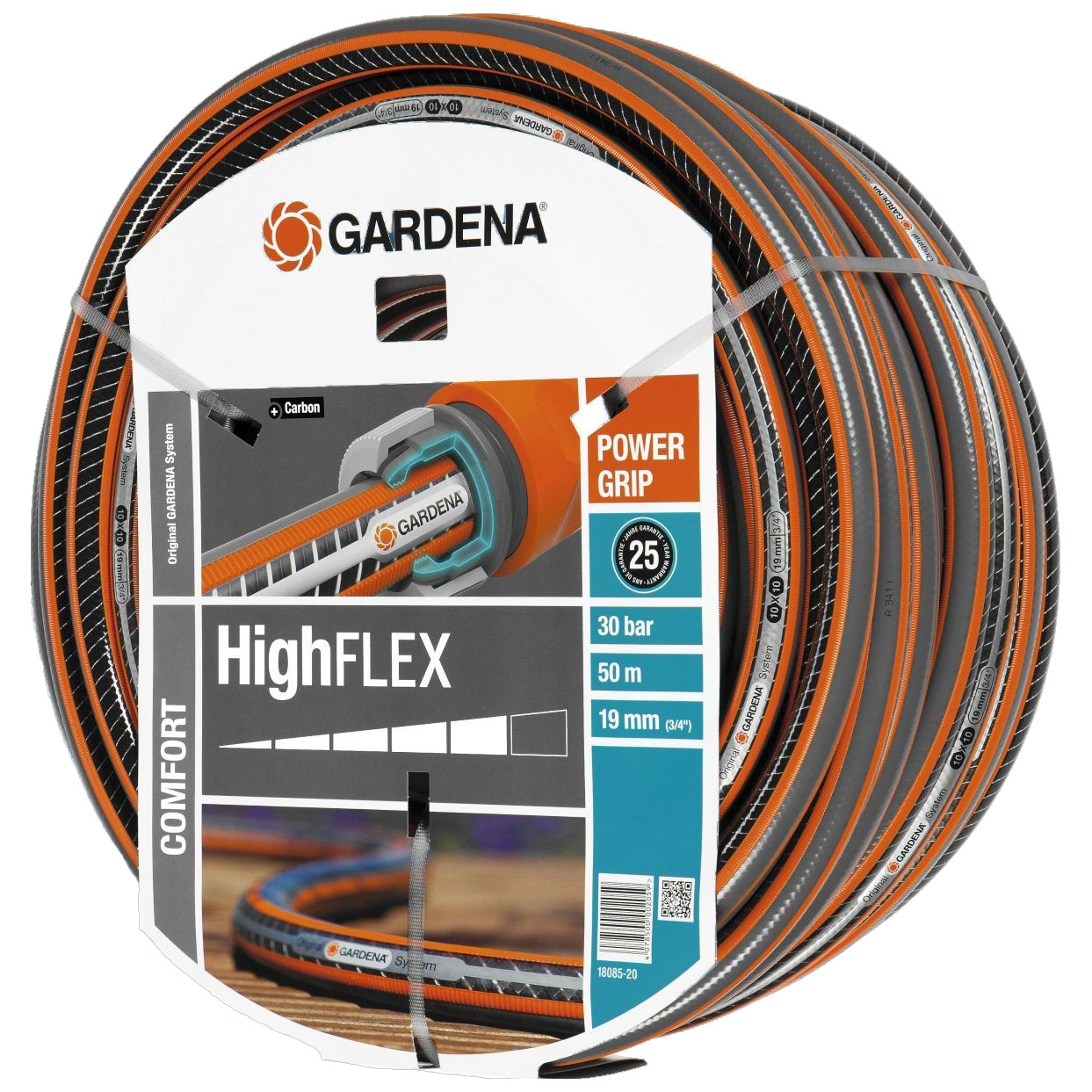 фото Шланг для полива gardena highflex 3/4" 18085-22.000.00 50 м