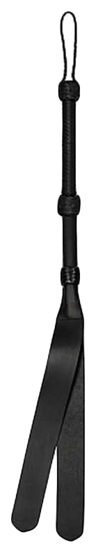 Шлепалка Heavy Duty Double Tailed Whip Flogger 79 см Shots Media BV черный