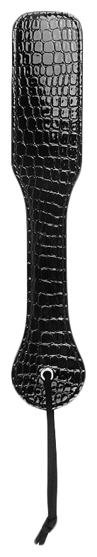 Шлепалка с узором под рептилию 32 см Bior toys черный