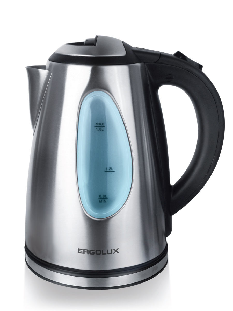 Чайник электрический Ergolux ELX-KS04-C72 1.8 л серебристый чайник электрический ergolux elx ks05 c72 1 8 л silver