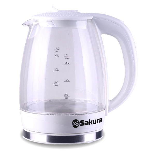 фото Чайник электрический sakura sa-2717w white