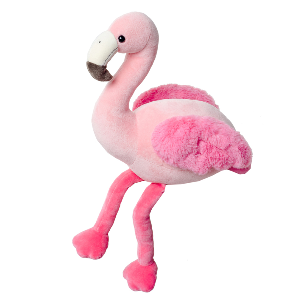 Игрушка мягкая Плюш Ленд Фламинго, 26 см, розовый,  - купить