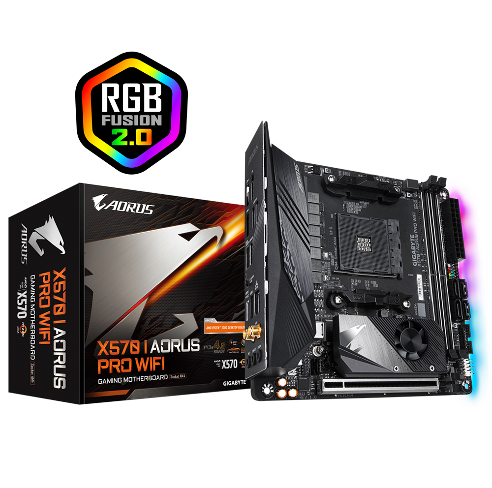 фото Материнская плата gigabyte x570 i aorus pro wifi