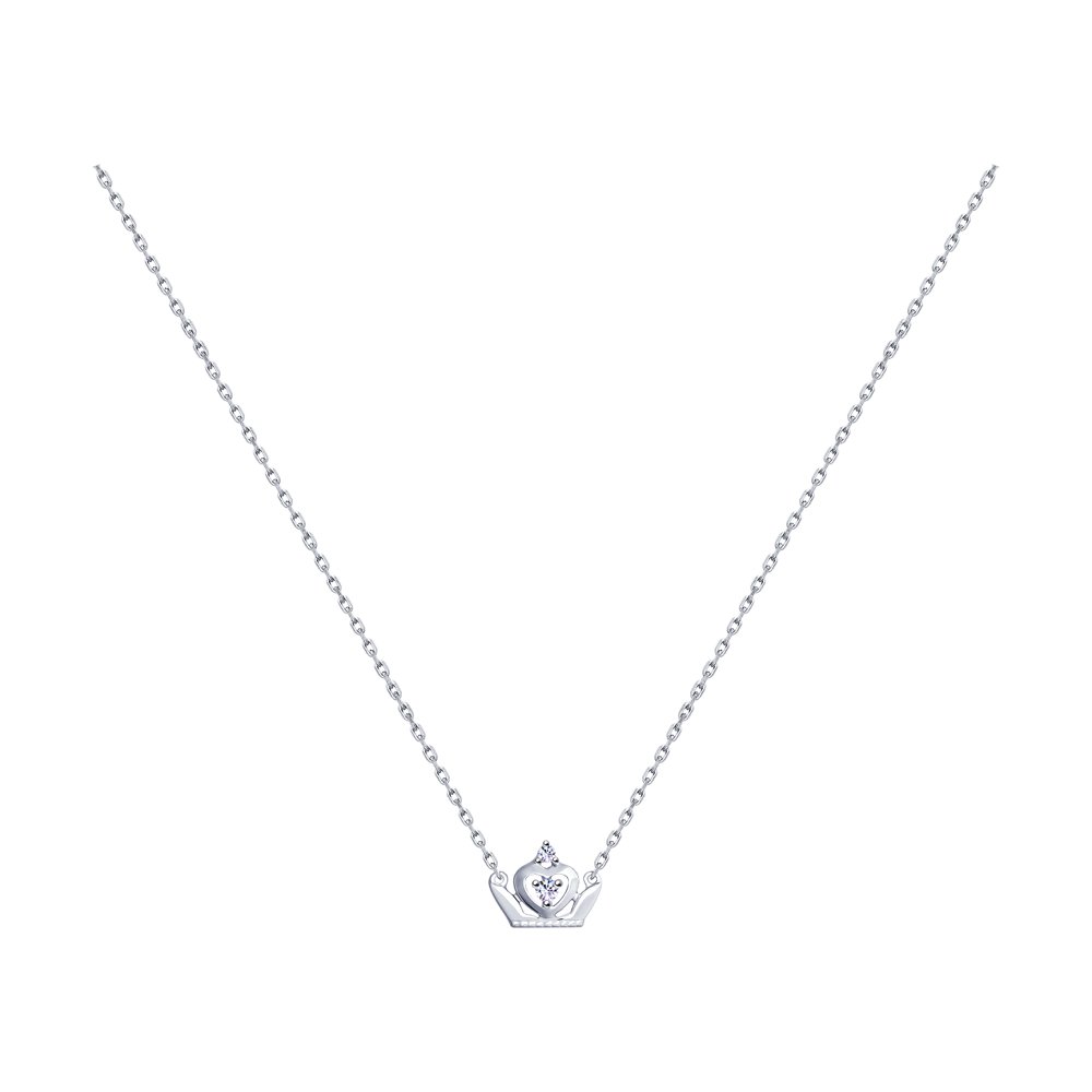 

Колье из серебра с фианитами 55 см SOKOLOV 94070136, 94070136