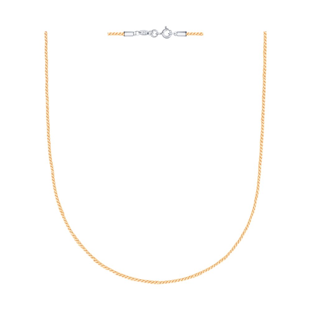 

Шнурок из серебра 45 см SOKOLOV 94070145, 94070145