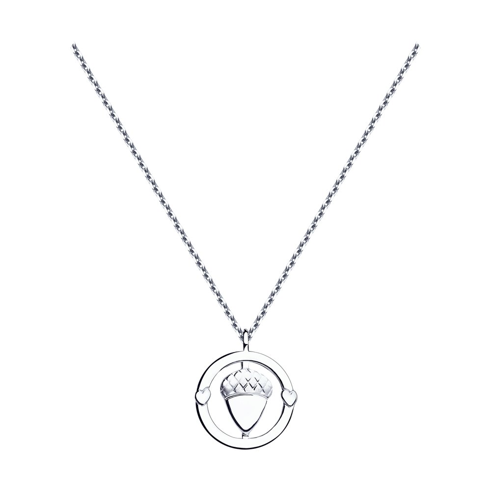 

Колье из серебра 40 см SOKOLOV 94070239, 94070239