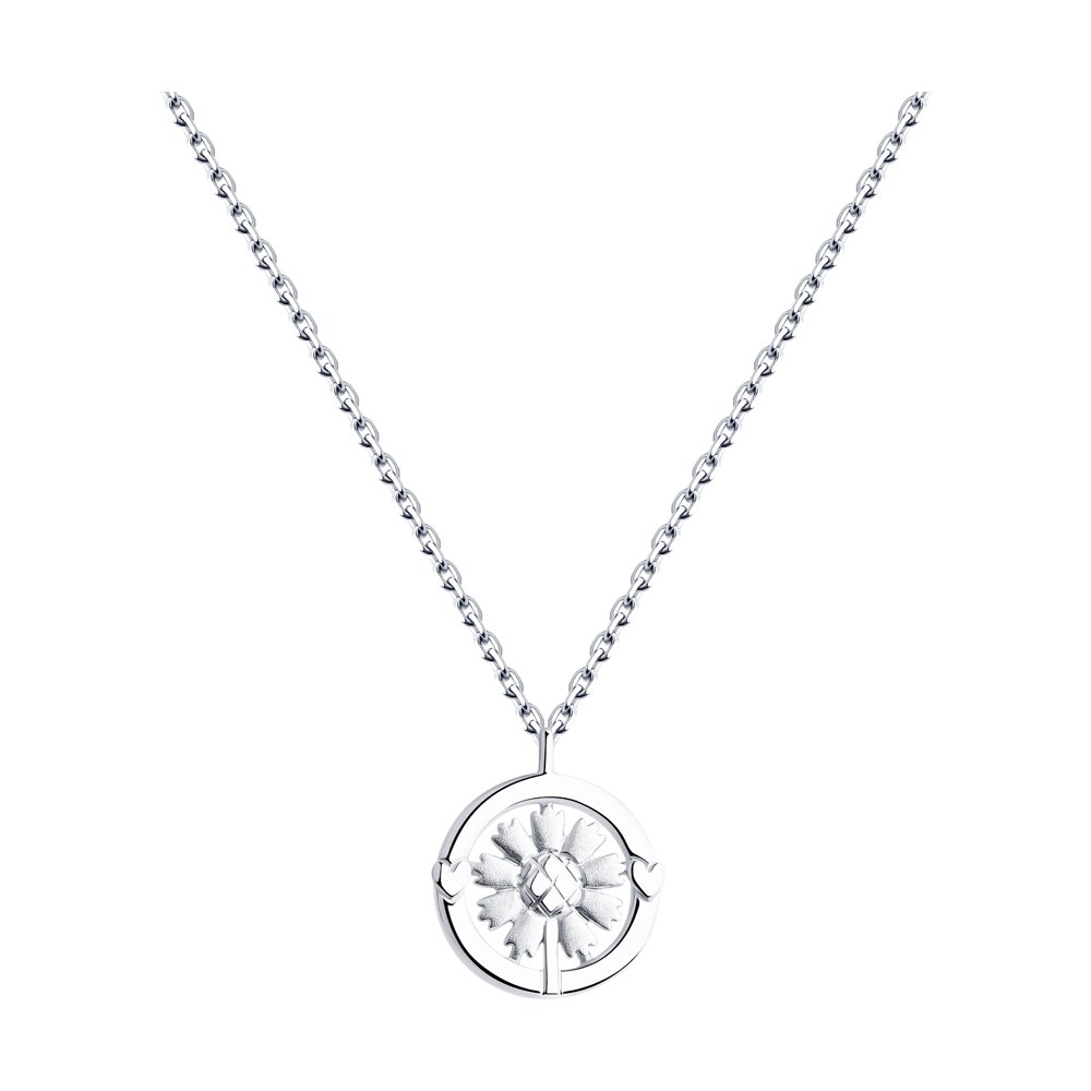 

Колье из серебра 45 см SOKOLOV 94070255, 94070255