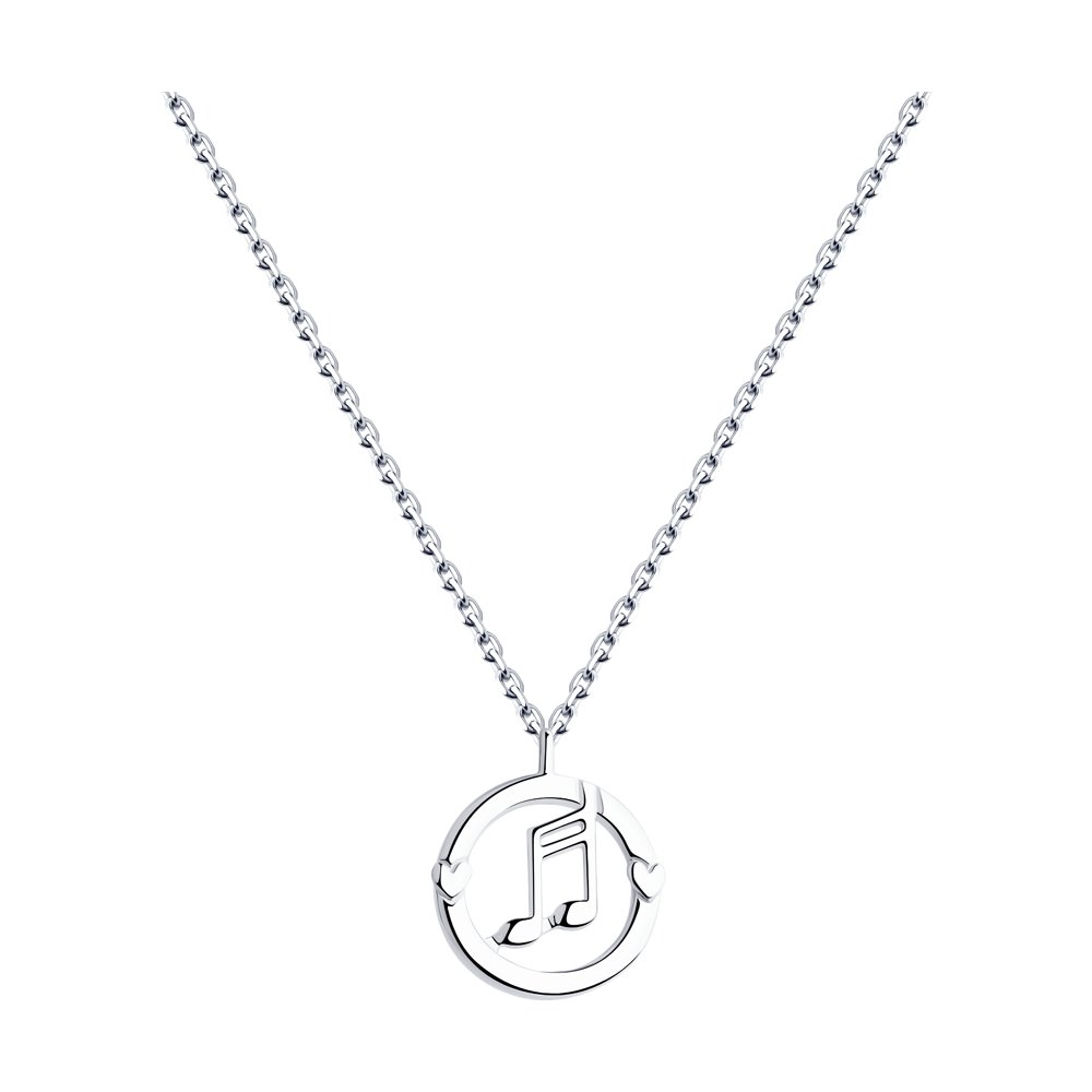 

Колье из серебра 40 см SOKOLOV 94070256, 94070256
