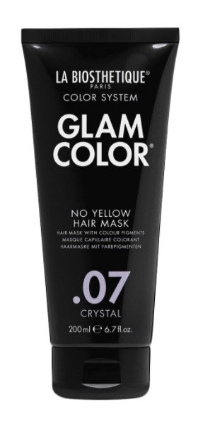 Маска для волос LB38249 Glam Color No Yellow Hair .07 Crystal 200 мл dott solari cosmetics маска для гладкости и блеска волос glam smooth hair 175 0