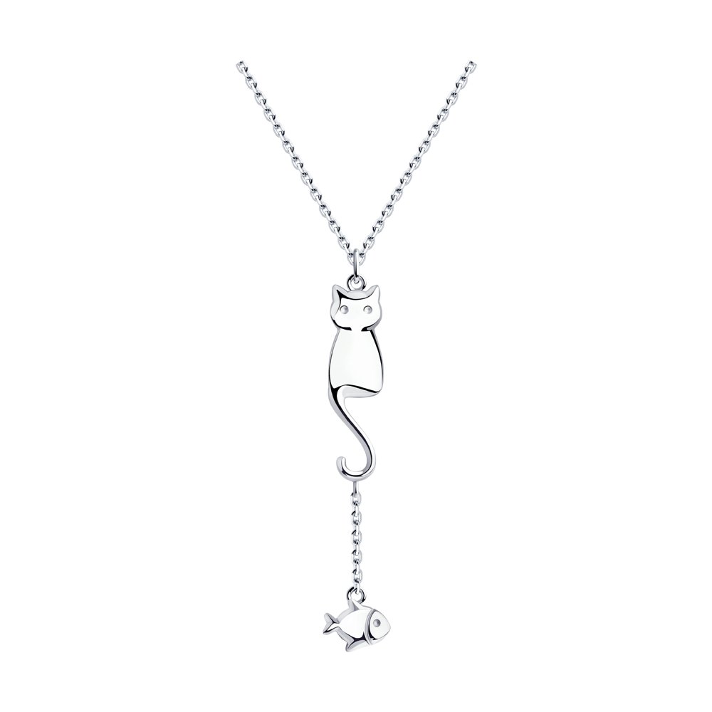 

Колье-галстук из серебра 45 см SOKOLOV 94070357, 94070357