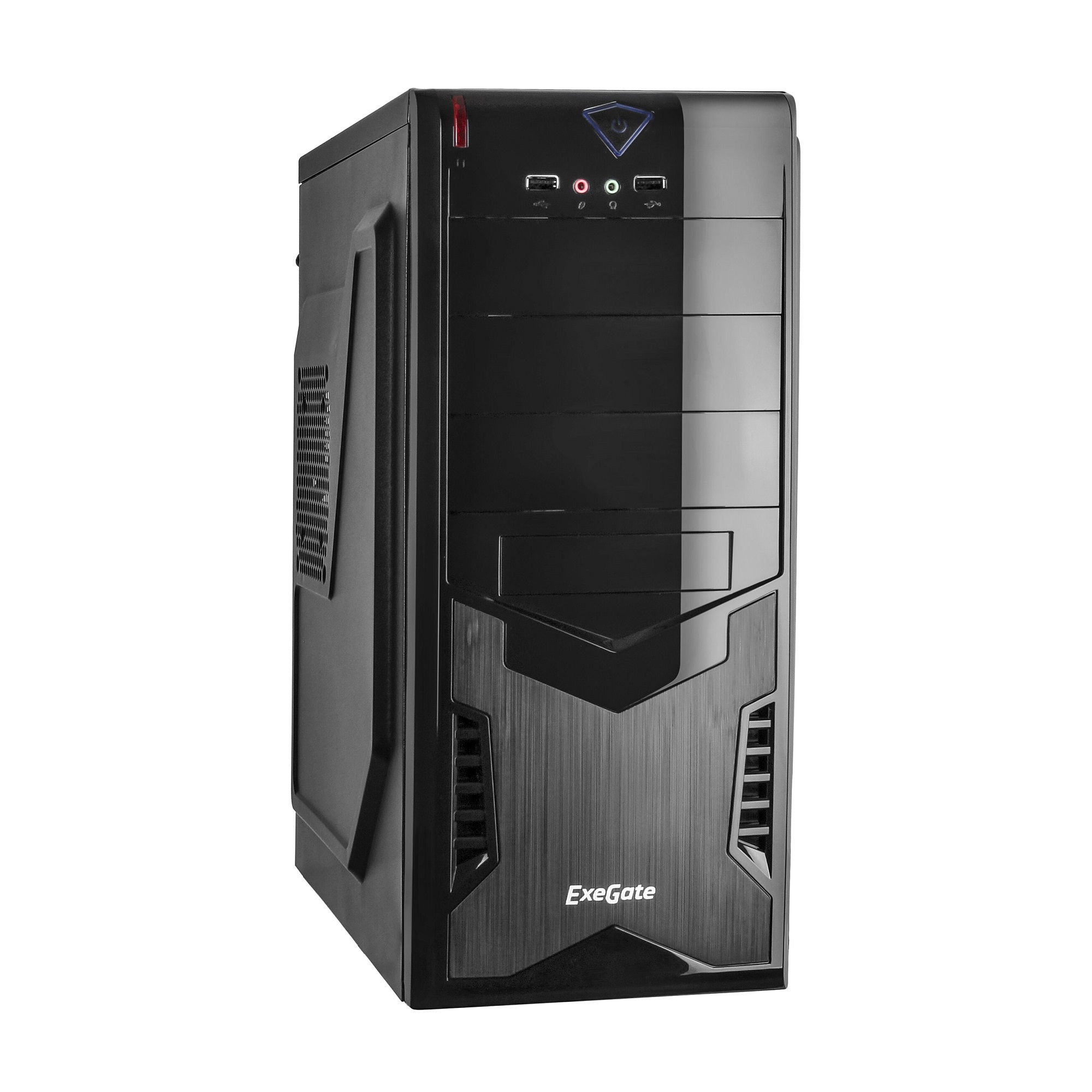 

Корпус компьютерный ExeGate CP-601 (EX261448RUS) Black, CP-601