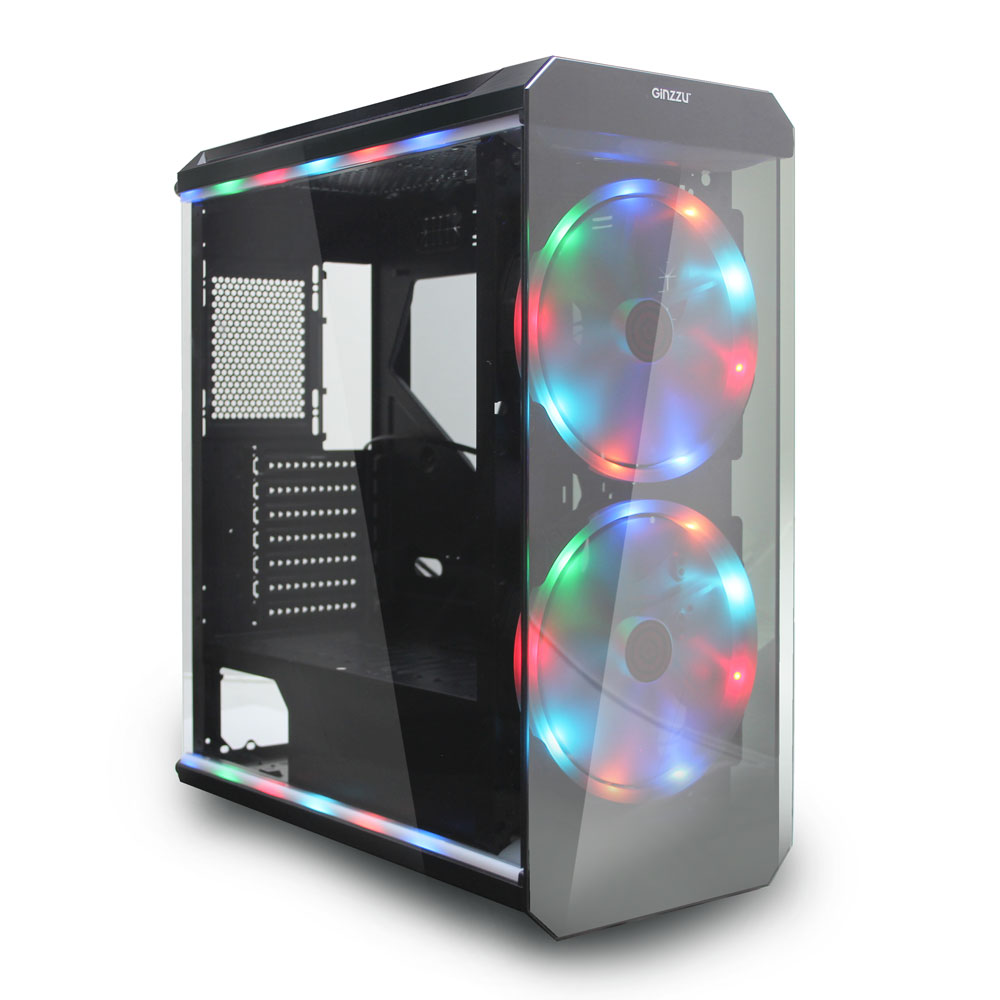

Корпус GINZZU ML500 FAN 20 CM RGB