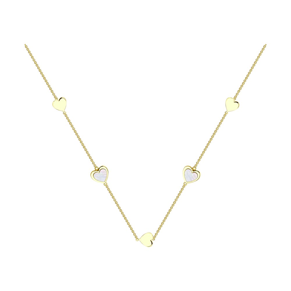 

Колье из серебра 40 см SOKOLOV 94074604, 94074604