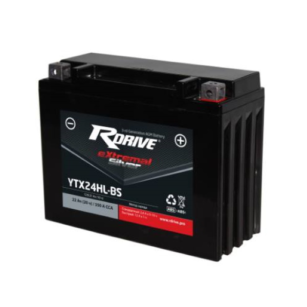 фото Аккумулятор rdrive silver ytx24hl-bs