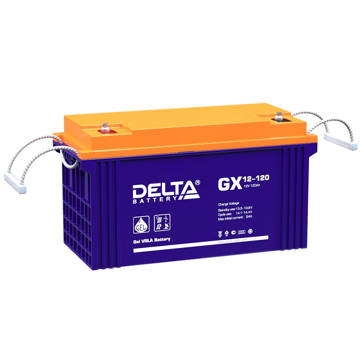 фото Аккумулятор delta gx 12-120
