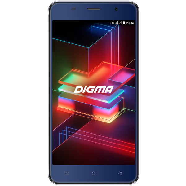 Смартфон DIGMA Linx X1 3G 1/16GB Blue (LS4050MG)