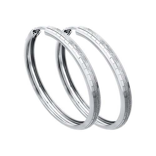 Серьги конго из серебра SOKOLOV 94140066