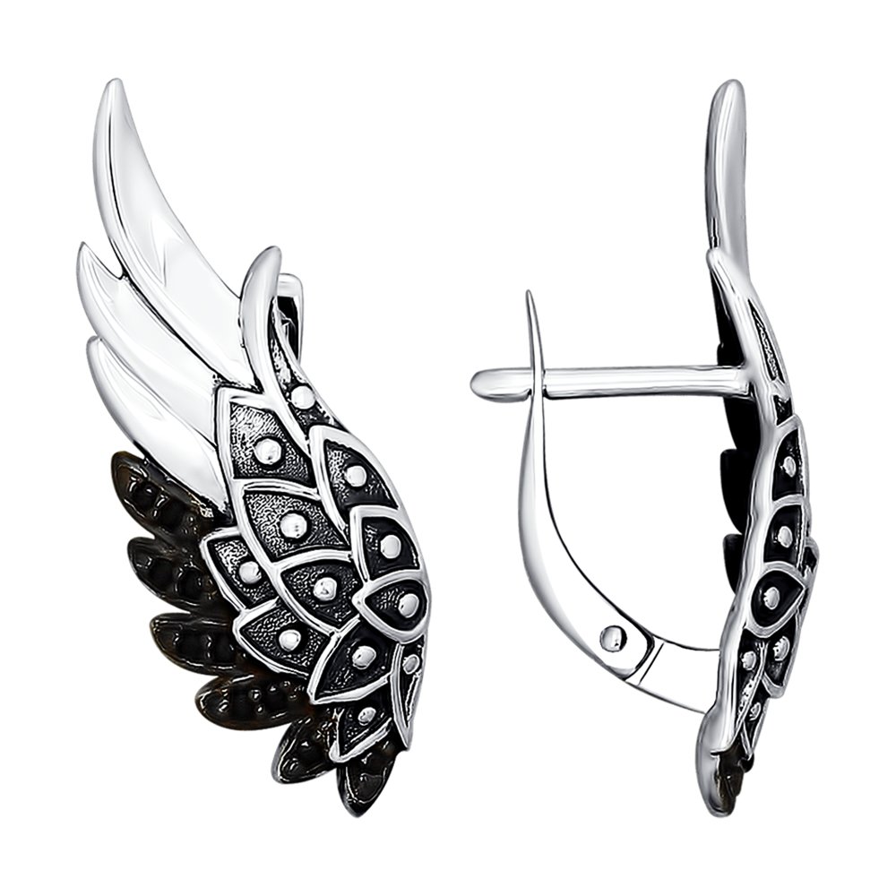 

Серьги из серебра SOKOLOV 95020040, фианит, 95020040