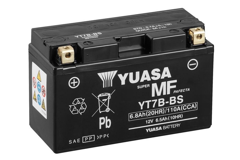 фото Аккумулятор yuasa yt7b-bs
