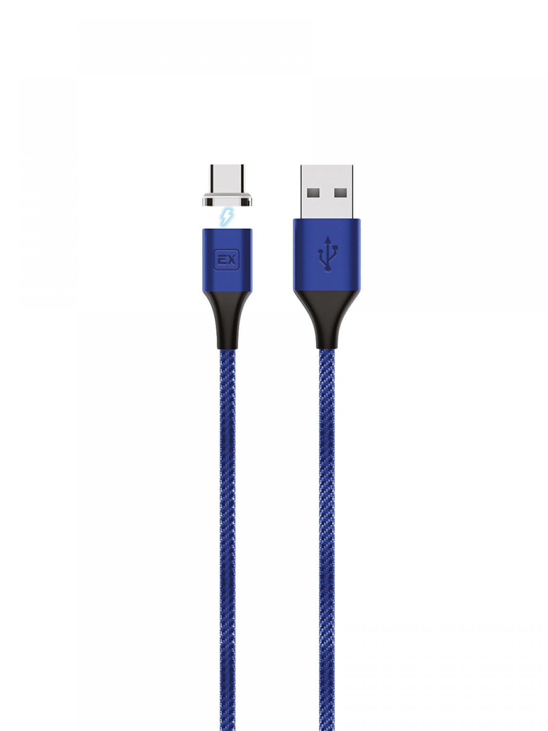 фото Кабель exployd magnetic ex-k-565 usb-type-c 1m blue