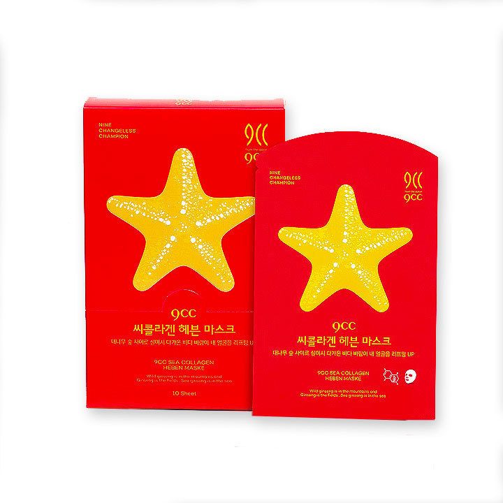 

Маска 9CC SEA COLLAGEN HEBEN с морским коллагеном