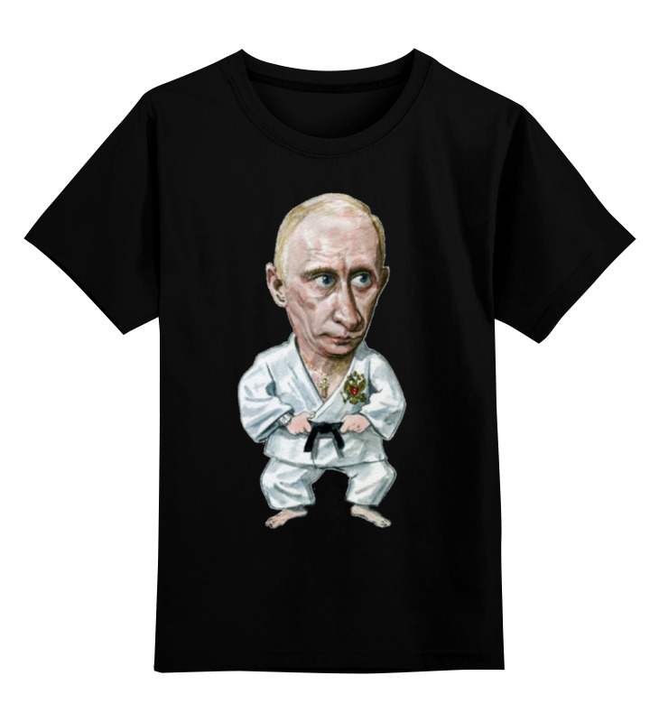 

Детская футболка классическая Printio Путин, р. 164, 0000000674731