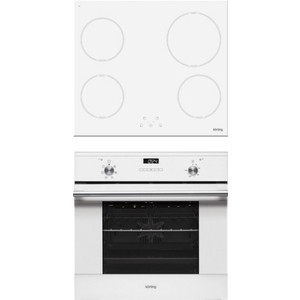 

Комплект встраиваемой техники Korting HI 64021 BW + OKB 760 FW, HI 64021 BW + OKB 760 FW