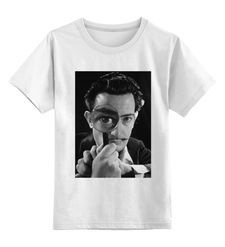 

Детская футболка классическая Printio Salvador dali, р. 152, Белый, 0000000673819